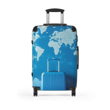 Load image into Gallery viewer, World Map Travel Suitcase - Stylish Carry-On for Adventurers