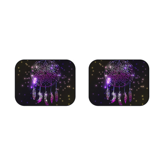 Dreamcatcher Car Mats - Ethereal Rear Floor Mats for Auto, Vehicle Accessories, Gift for Her, Boho Decor, Road Trip Essentials