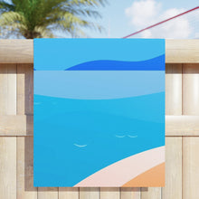 Load image into Gallery viewer, Ocean Waves Beach Towels, Summer Towels, Poolside Accessories, Gift for Beach Lovers, Vacation Essentials