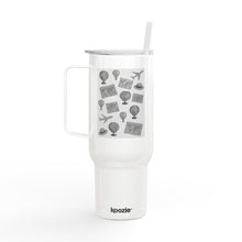 Load image into Gallery viewer, Travel-Inspired Insulated Tumbler - 40oz with Engraved Adventure Designs