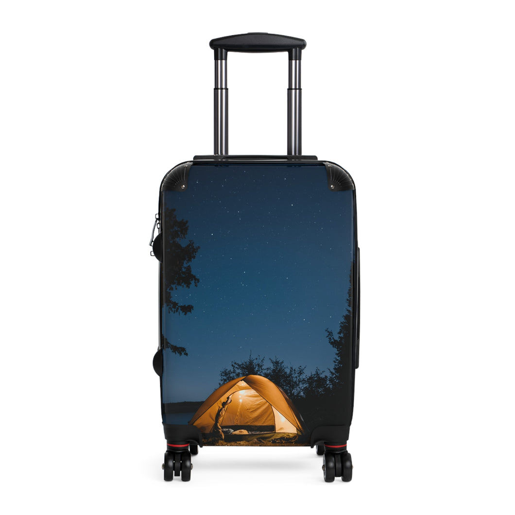Starry Night Camping Suitcase, Travel Luggage, Adventure Bag, Outdoor Gear, Perfect for Camping Trips, Holiday Travel
