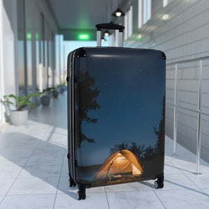 Starry Night Camping Suitcase, Travel Luggage, Adventure Bag, Outdoor Gear, Perfect for Camping Trips, Holiday Travel