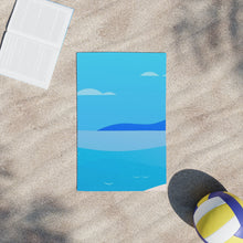 Load image into Gallery viewer, Ocean Waves Beach Towels, Summer Towels, Poolside Accessories, Gift for Beach Lovers, Vacation Essentials
