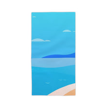 Load image into Gallery viewer, Ocean Waves Beach Towels, Summer Towels, Poolside Accessories, Gift for Beach Lovers, Vacation Essentials