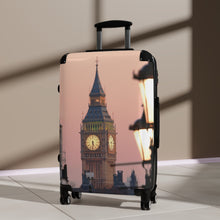 Load image into Gallery viewer, Chic Travel Suitcase with Big Ben Design | Stylish Luggage for Travelers, Vacation, Beach Trips, Gifts for Adventurers