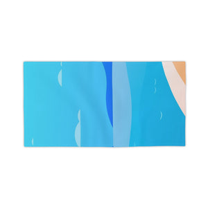 Ocean Waves Beach Towels, Summer Towels, Poolside Accessories, Gift for Beach Lovers, Vacation Essentials