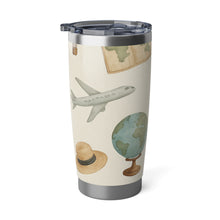 Load image into Gallery viewer, Adventure-Themed 20oz Tumbler - Perfect for Travel Lovers
