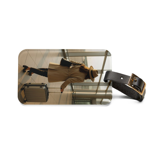 Stylish Luggage Tag for Travelers - Chic Travel Accessory with Modern Design