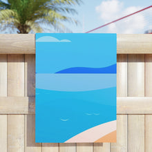 Load image into Gallery viewer, Ocean Waves Beach Towels, Summer Towels, Poolside Accessories, Gift for Beach Lovers, Vacation Essentials