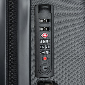 Travel Vibes Suitcase - Globetrotting Design with Landmarks