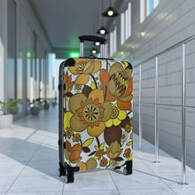Load image into Gallery viewer, Flower Pattern Suitcase - Trendy Luggage for Adventure Seekers, Travel, Vacation, Gift for Travelers, Floral Design