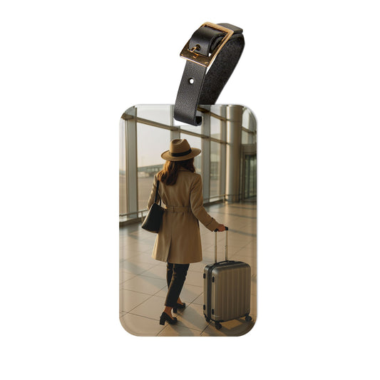 Stylish Luggage Tag for Travelers - Chic Travel Accessory with Modern Design
