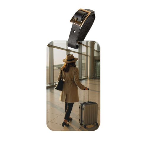 Stylish Luggage Tag for Travelers - Chic Travel Accessory with Modern Design