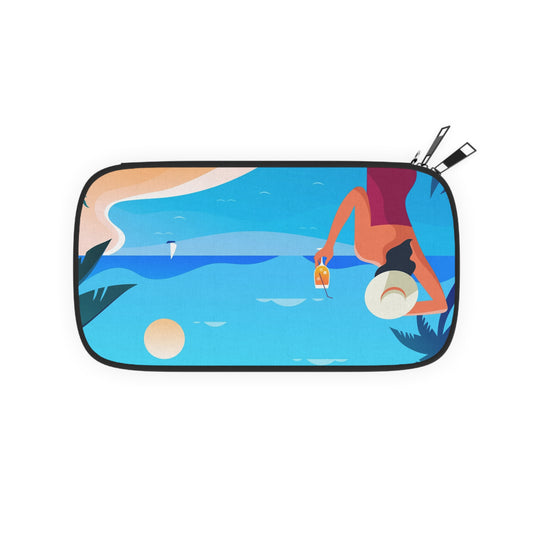 Vibrant Beach Passport Wallet | Travel Organizer, Vacation Accessory, Gift for Travelers, Summer Bliss, Tropical Vibes