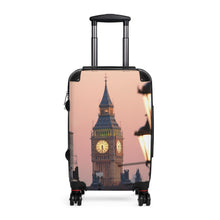 Load image into Gallery viewer, Chic Travel Suitcase with Big Ben Design | Stylish Luggage for Travelers, Vacation, Beach Trips, Gifts for Adventurers