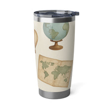 Load image into Gallery viewer, Adventure-Themed 20oz Tumbler - Perfect for Travel Lovers