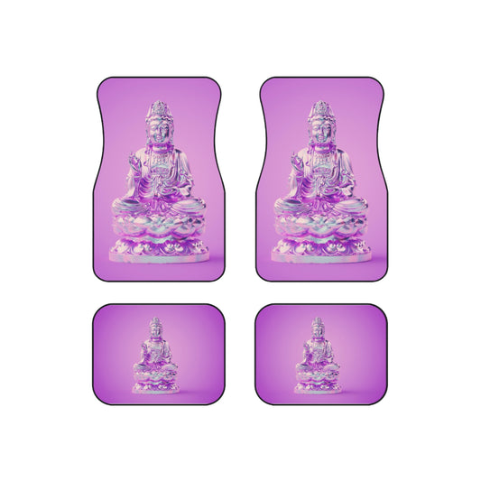 Buddha Car Mats Set | Zen Decor, Spiritual Gifts, Auto Accessories, Yoga Vibes, Meditation Car Gear