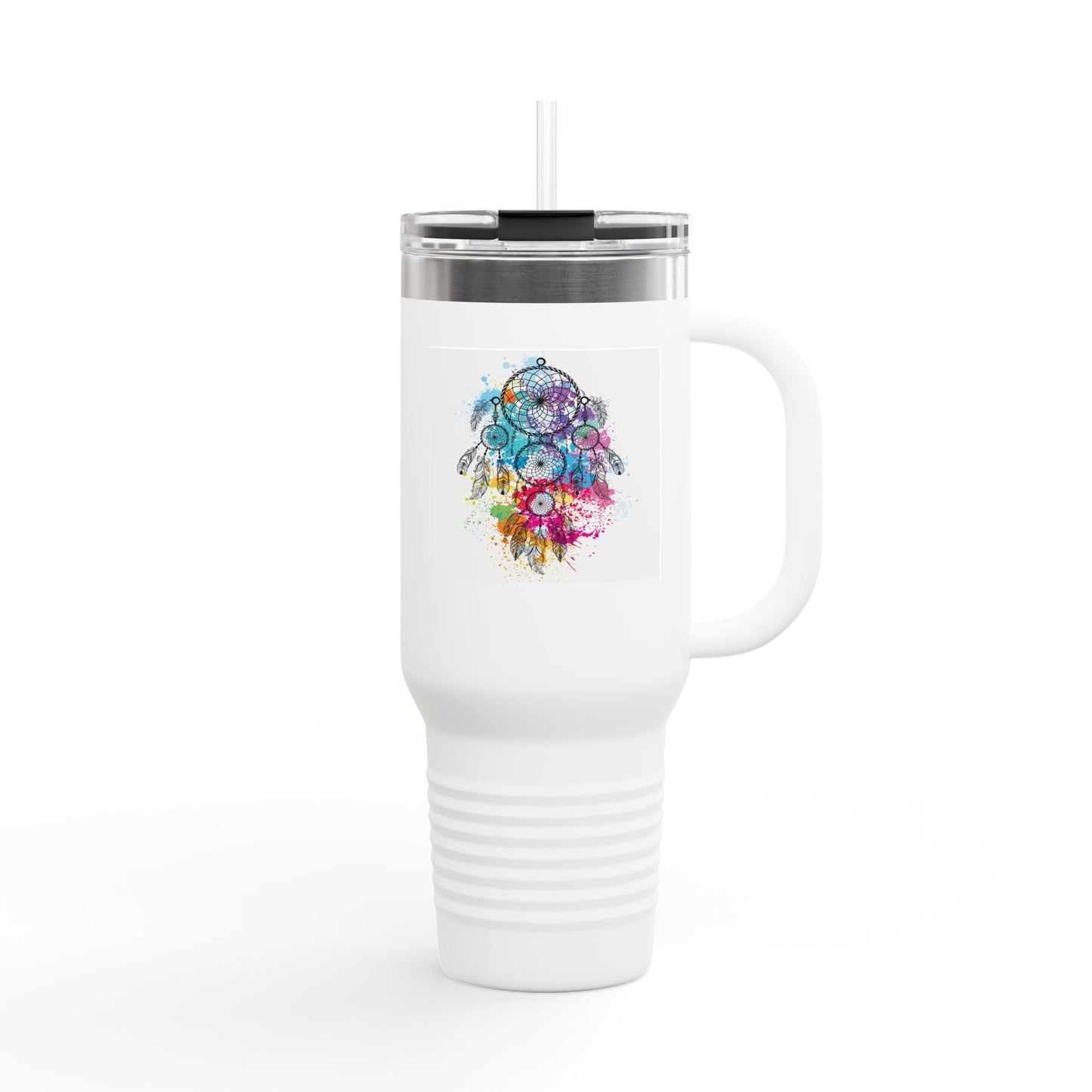 Colorful Dreamcatcher Insulated Travel Mug | Perfect for Road Trips and Gifts, 40oz Travel Mug, Eco-Friendly Drinkware, Outdoor [...]