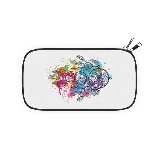 Colorful Dreamcatcher Passport Wallet, Travel Organizer, Floral Travel Wallet, Boho Chic Passport Holder, Gift for Travelers