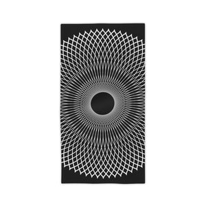 Geometric Pattern Beach Towels, Unique Gift for Beach Lovers, Summer Vibes, Solar Retreat, Poolside Essentials