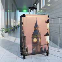 Load image into Gallery viewer, Chic Travel Suitcase with Big Ben Design | Stylish Luggage for Travelers, Vacation, Beach Trips, Gifts for Adventurers
