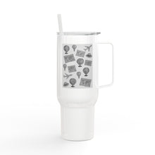 Load image into Gallery viewer, Travel-Inspired Insulated Tumbler - 40oz with Engraved Adventure Designs