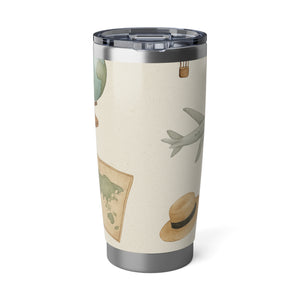 Adventure-Themed 20oz Tumbler - Perfect for Travel Lovers