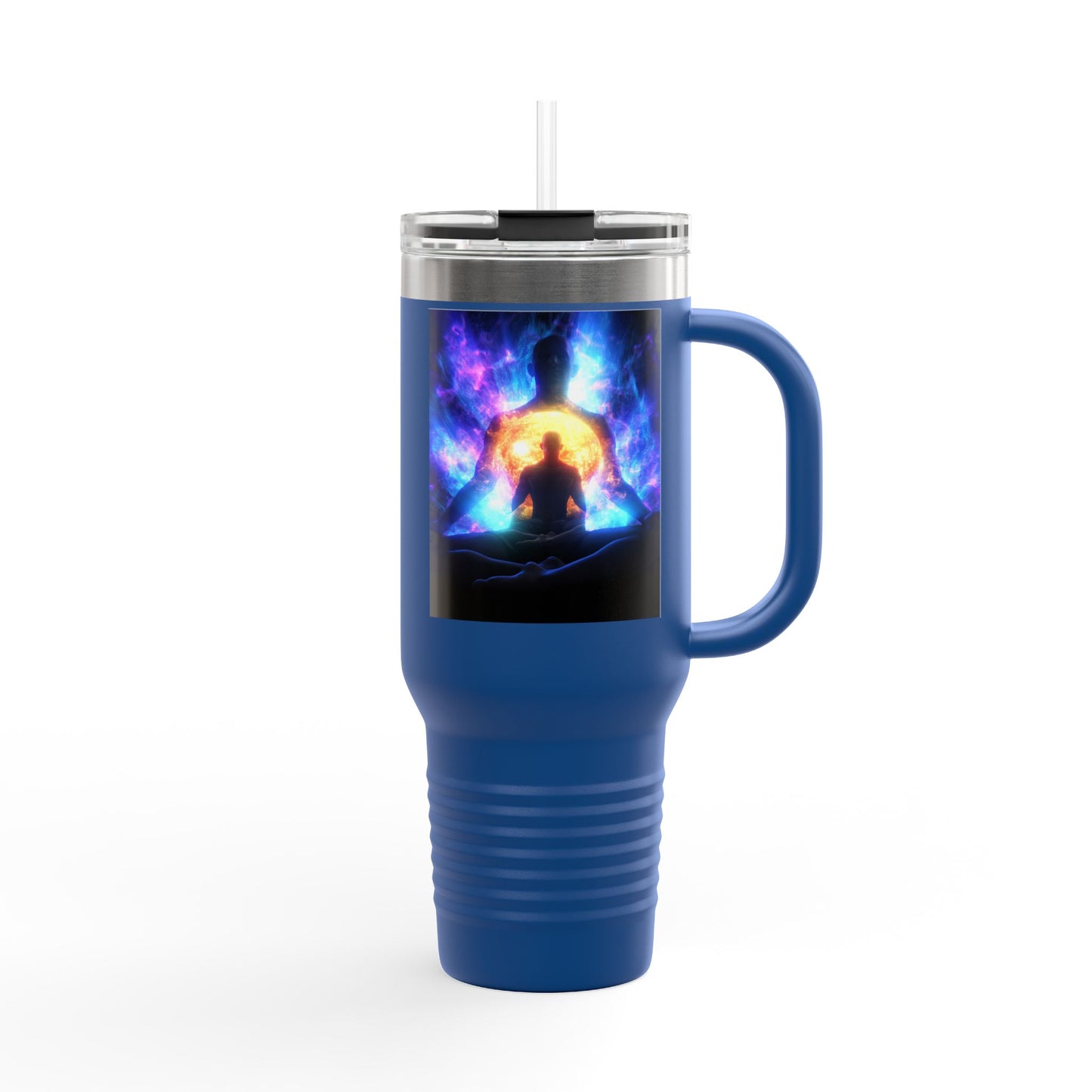 Cosmic Meditation Insulated Travel Mug, 40oz - Perfect for Yoga Lovers, Outdoor Adventures, Super Stylish Drinkware, Gift for [...]