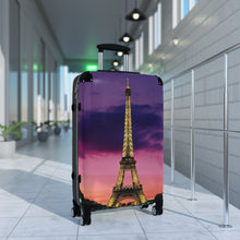 Load image into Gallery viewer, Eiffel Tower Suitcase - Travel Luggage, Stylish Carry-On, Vacation Gear, Perfect for Travel Lovers, Parisian Aesthetic