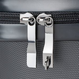 Travel Vibes Suitcase - Globetrotting Design with Landmarks