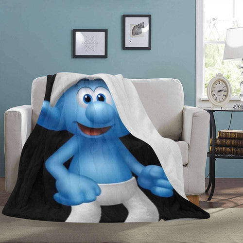 Smurf Fleece Blanket