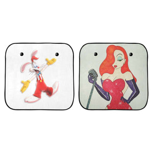 Jessica Rabbit Roger Car Sun Shade