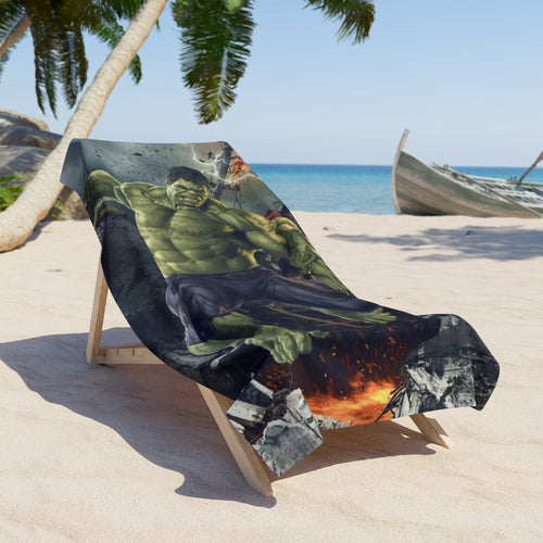 Hulk Beach Towel