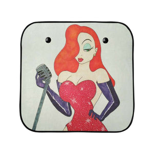 Jessica Rabbit Roger Car Sun Shade