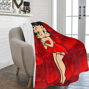 Betty Boop Fleece Blanket