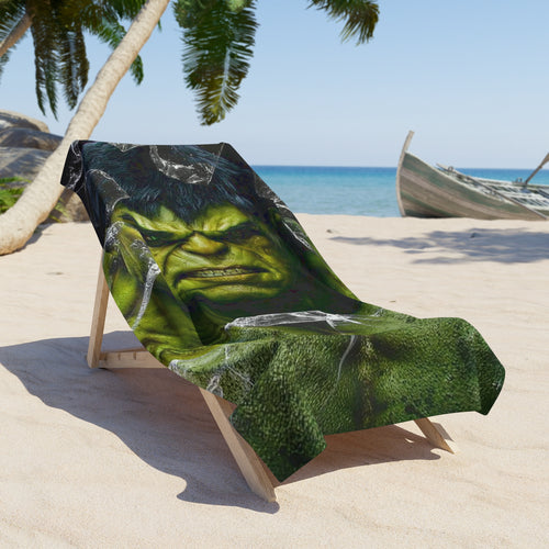 Hulk Beach Towel