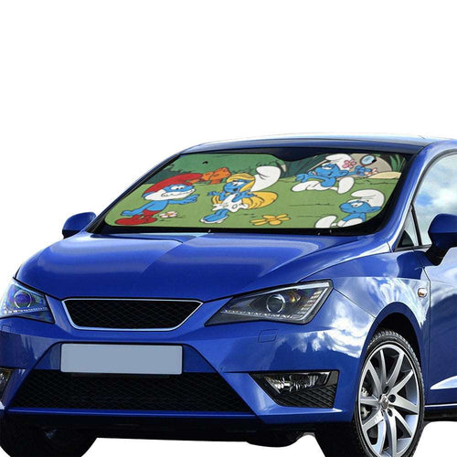 Smurfs Car Sun Shade