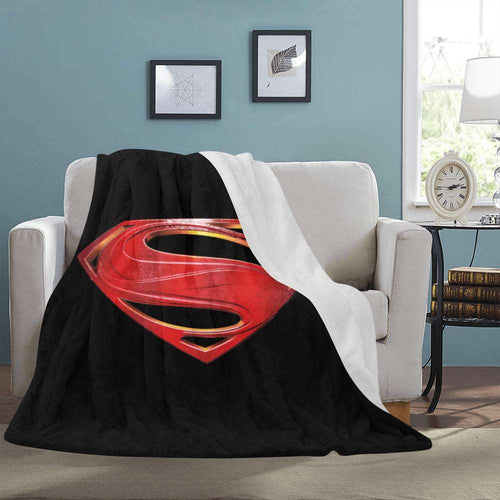 Superman Sign Fleece Blanket