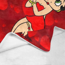 Load image into Gallery viewer, Betty Boop Fleece Blanket