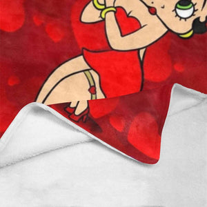 Betty Boop Fleece Blanket